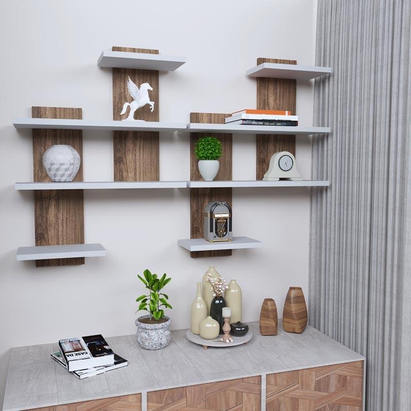 Pegasus Multi-Level Wall Shelf